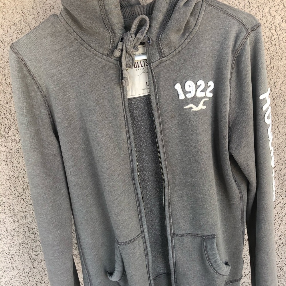 Hollister Zip Up Hoodie